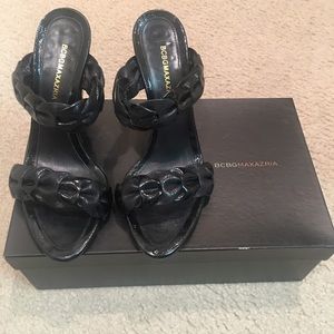BCBGMAXAZRIA Black Heels